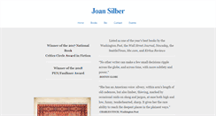 Desktop Screenshot of joansilber.net